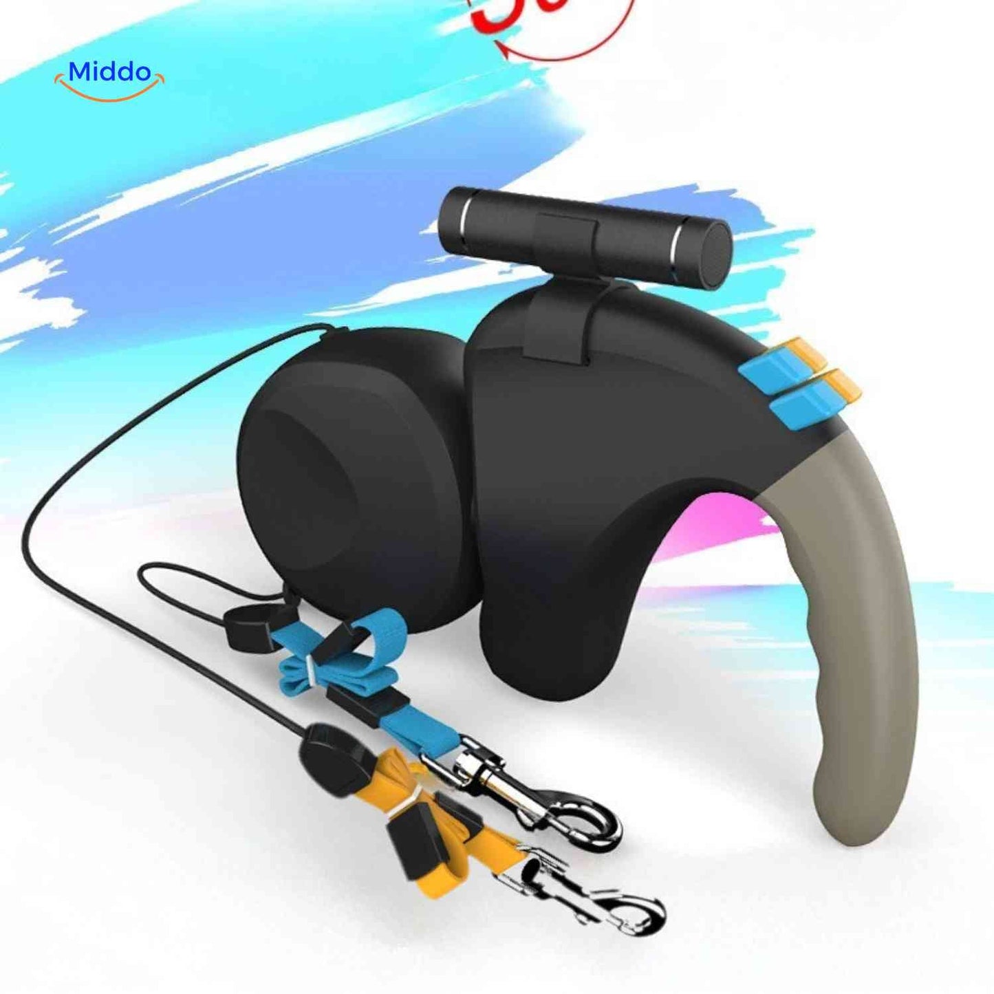 Dual Leash for Two Dogs - Full Control and Comfort