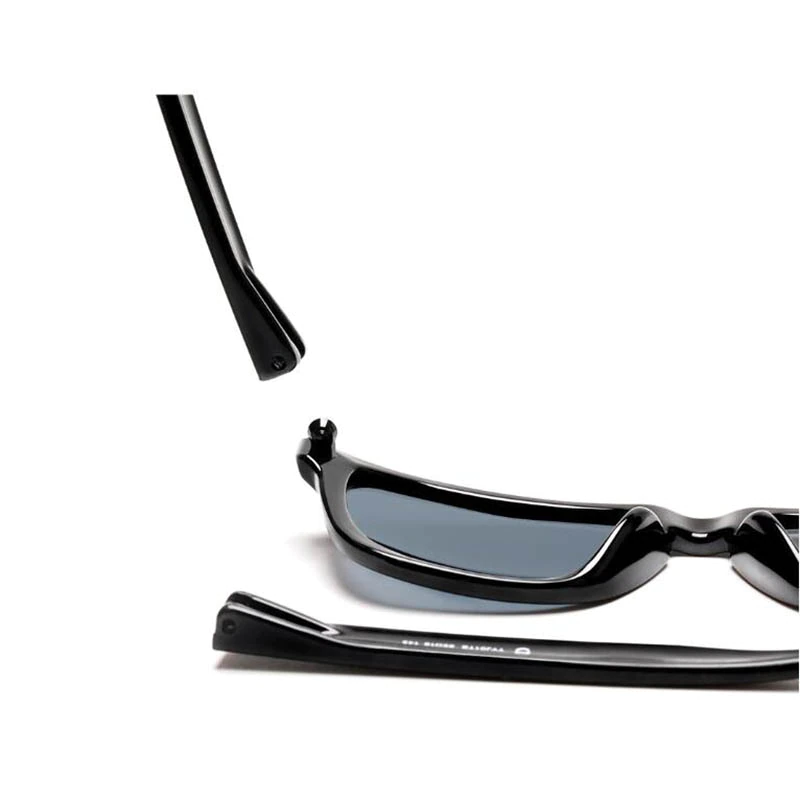 Square Sunglasses with Self-Repairing Polarized Lenses