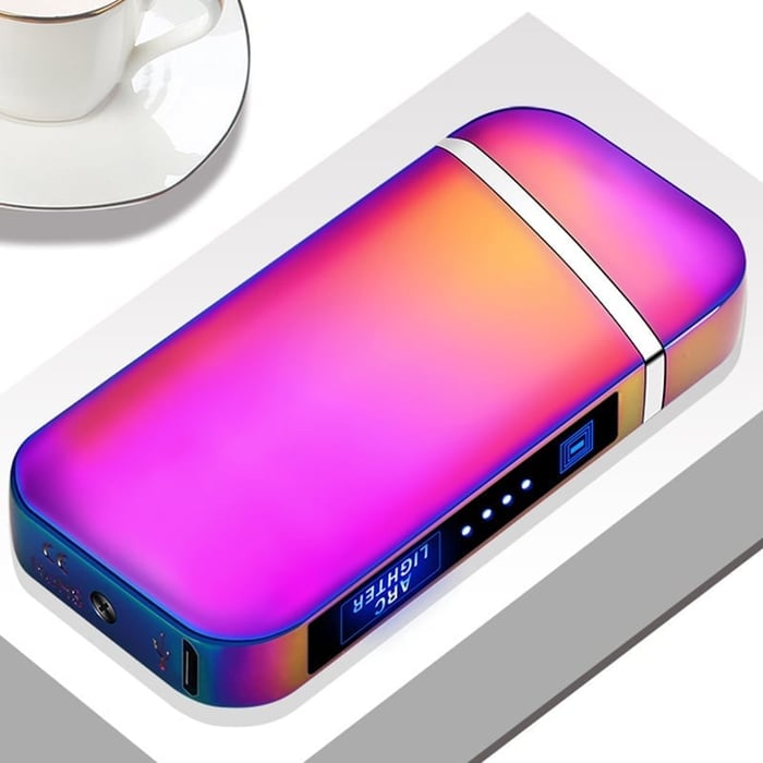 Wind-Resistant Electric Lighter with Touch Activation