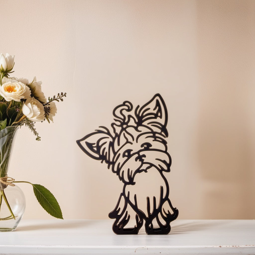 Sculpted Elegance: Modern Canine Art Pieces
