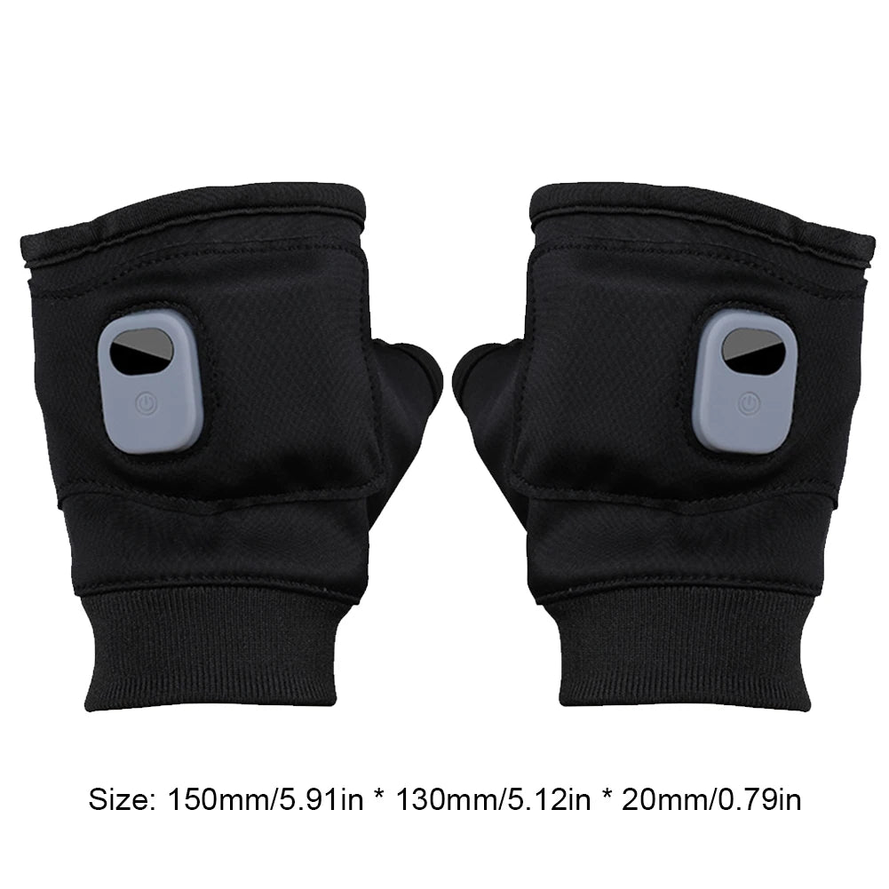 Heated Gloves with 360° Heat Coverage | Rechargeable & Windproof | Touchscreen Compatible