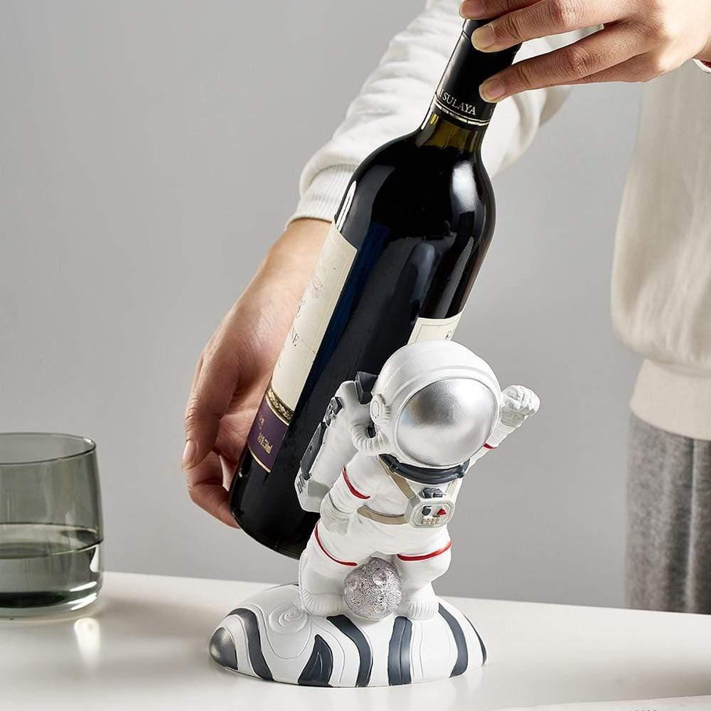 Resin Space Astronaut Wine Rack Decoration