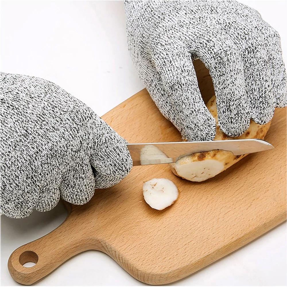 Cut-Resistant Safety Gloves - 5 Degree Anti-Cut and Puncture Protection
