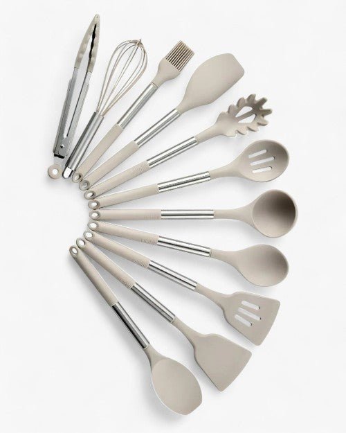Elegant Minimalist Silicone Kitchen Utensil Set
