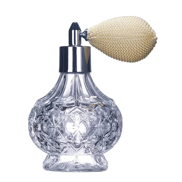Refillable Classic Cocktail Atomizer Spray Bottle with Air Bulb