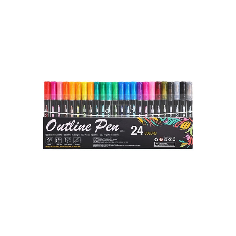 Marker Set - Colorful Overview for Creative Projects