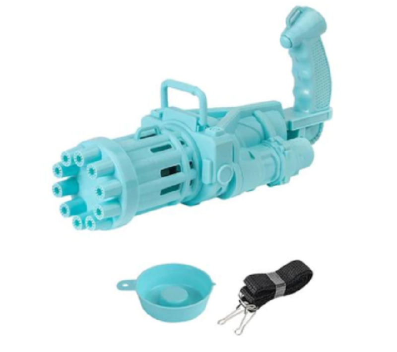Bubble Shooter Toy with Partly Gatling Design