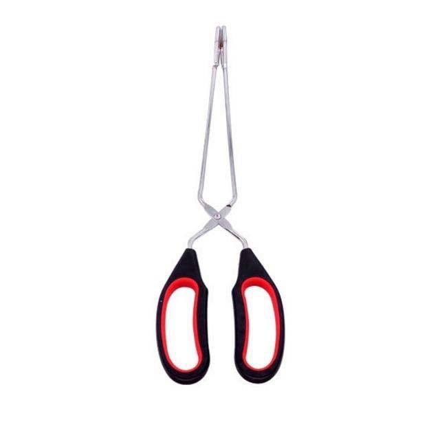 Portable Stainless Steel Tongs for Grilling and Cooking