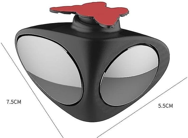 Dual-Perspective Blind Spot Mirrors (Set of 2) | Enhanced Vision for Safer Driving