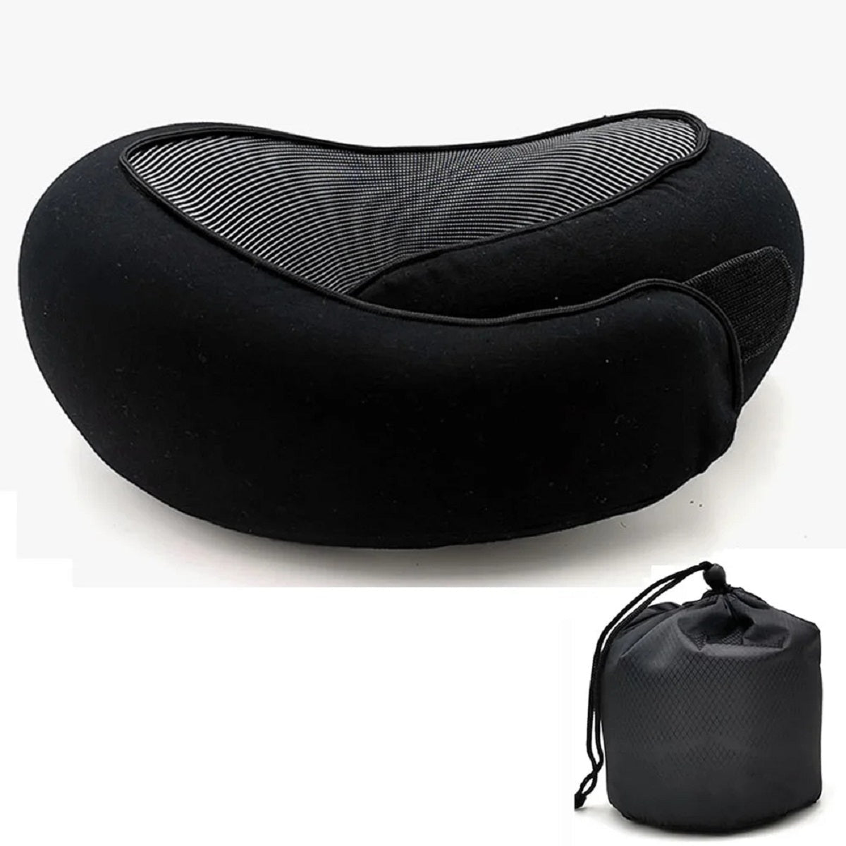 Neck Travel Pillow with U-Shaped Memory Foam Support