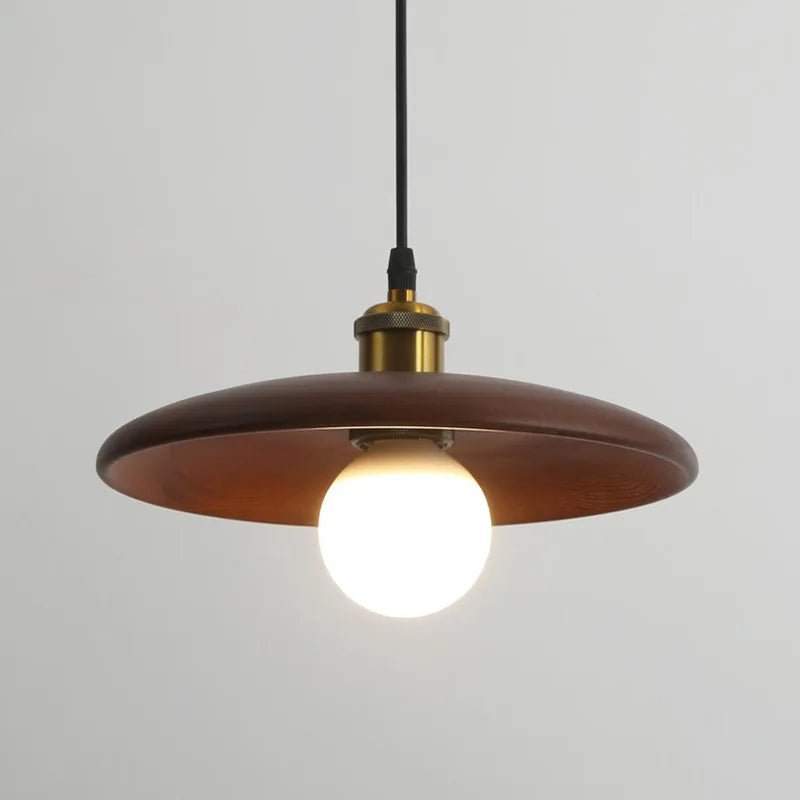Wooden Pendant Light – Natural Style Illumination