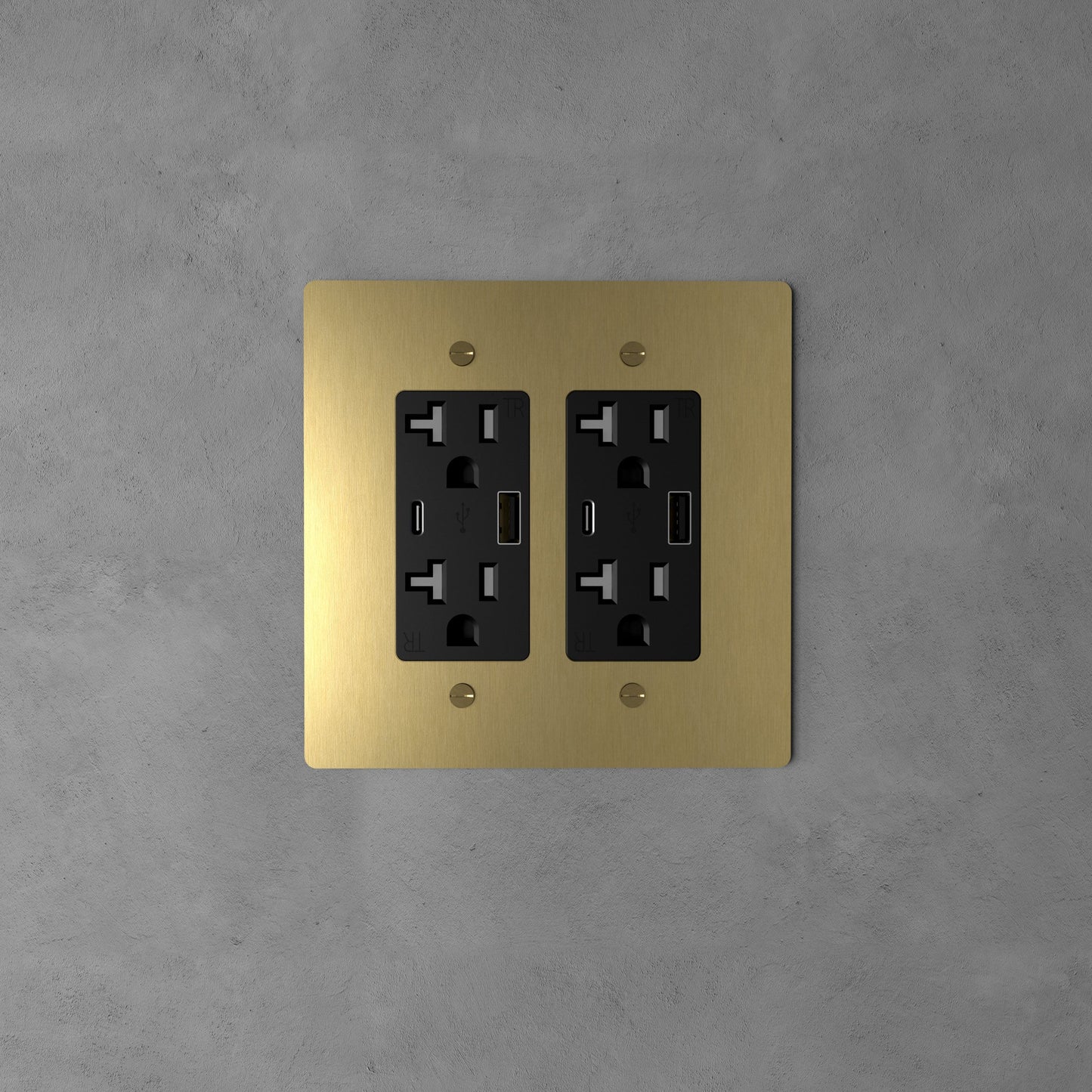 Brass Power Connection