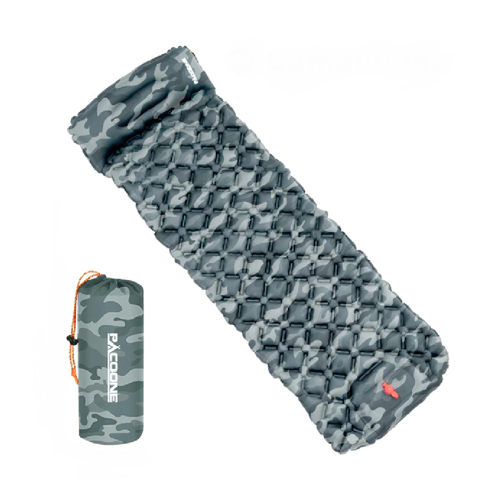 Inflatable Mattress with Pillows – Portable Sleeping Pad
