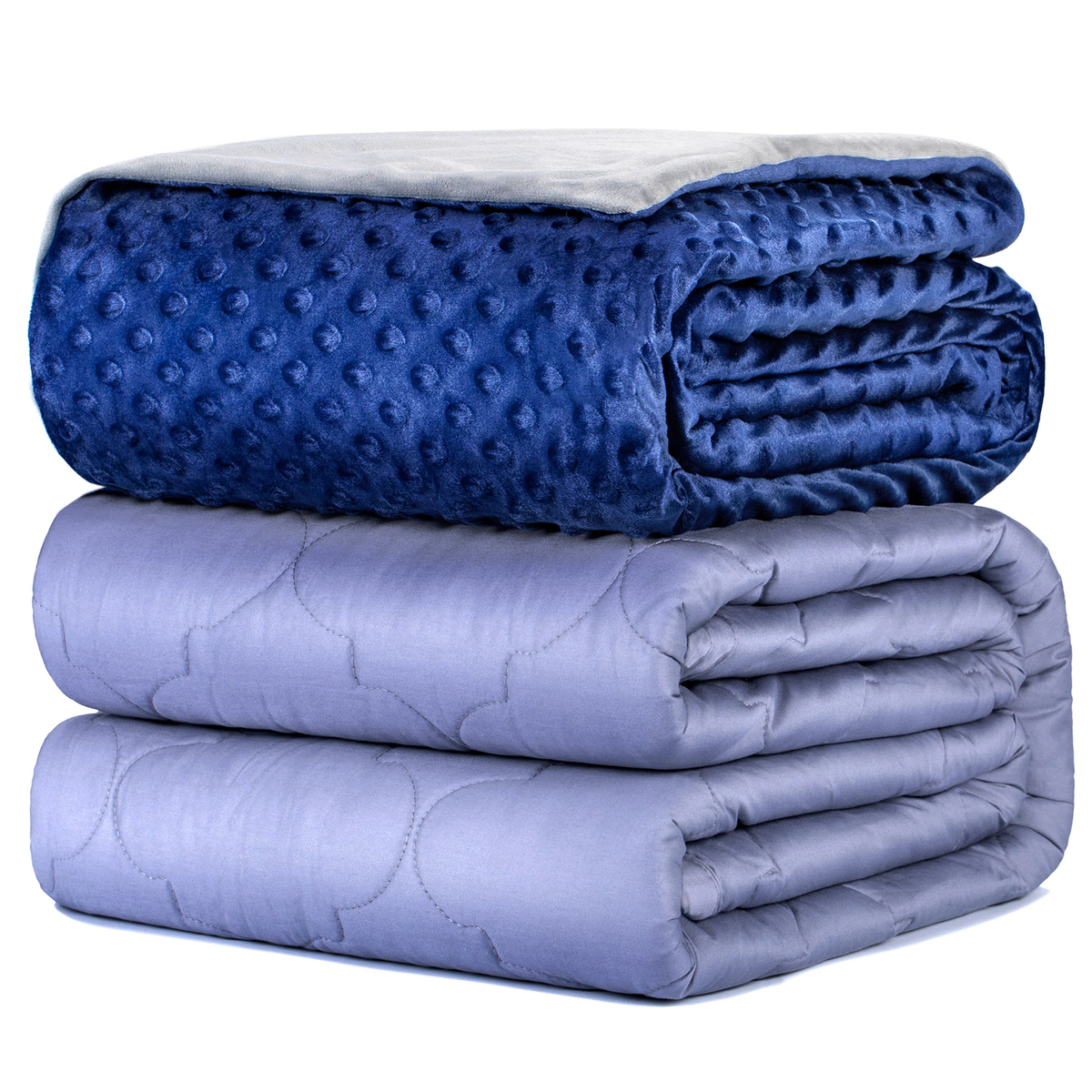 5-Layer Blanket for Bed and Sofa with Weighted Cotton Cover