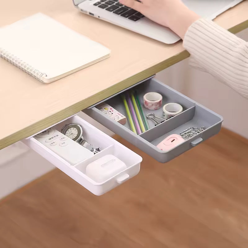Hidden Storage Solution for Instant Desk Organization
