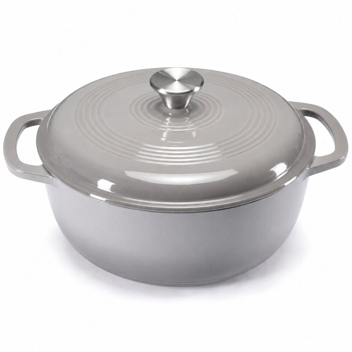 6-Quart Enameled Cast Iron Casserole for Baking and Stewing