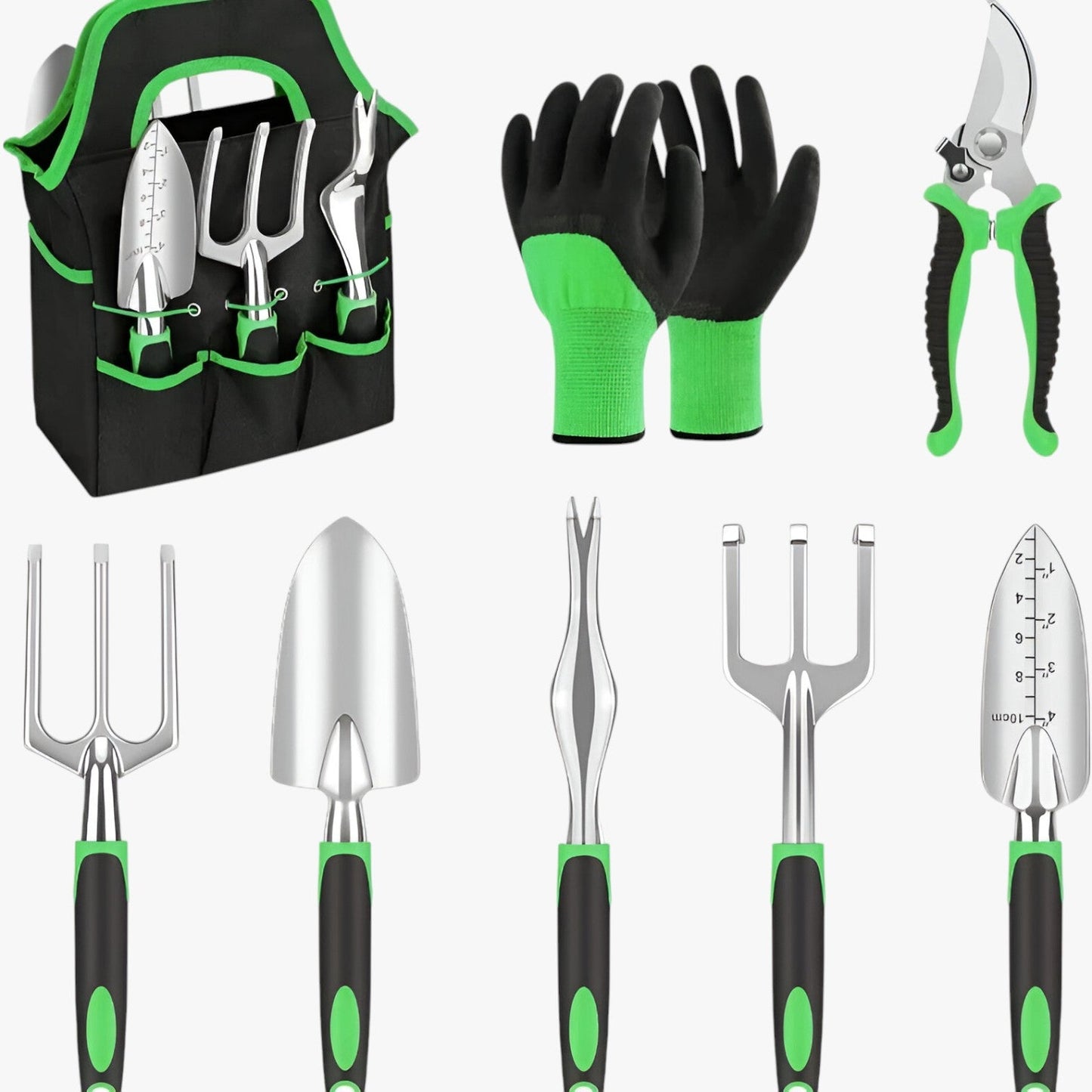 Sturdy 8-Piece Orange Tree Pruning Shears Set – Easy and Precise Trimming