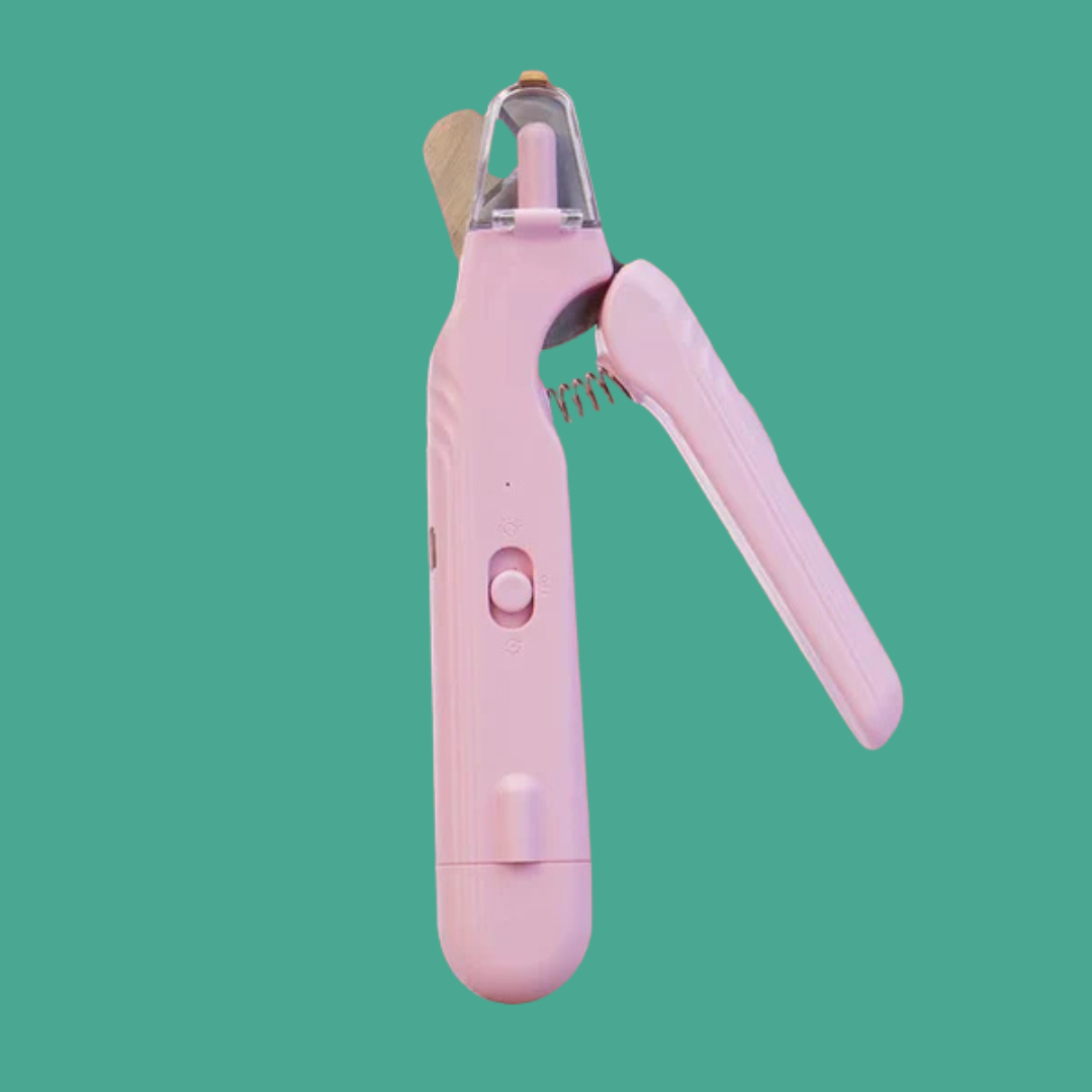 Dog Nail Clipper with Built-in LED Light for Safe Trimming