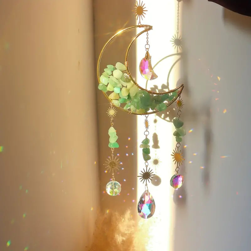 Prism Moon Dreamcatcher for a Mystical Atmosphere