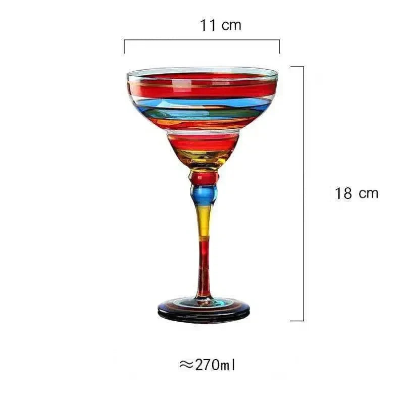 Vibrant Margarita Glass for Colorful Cocktails