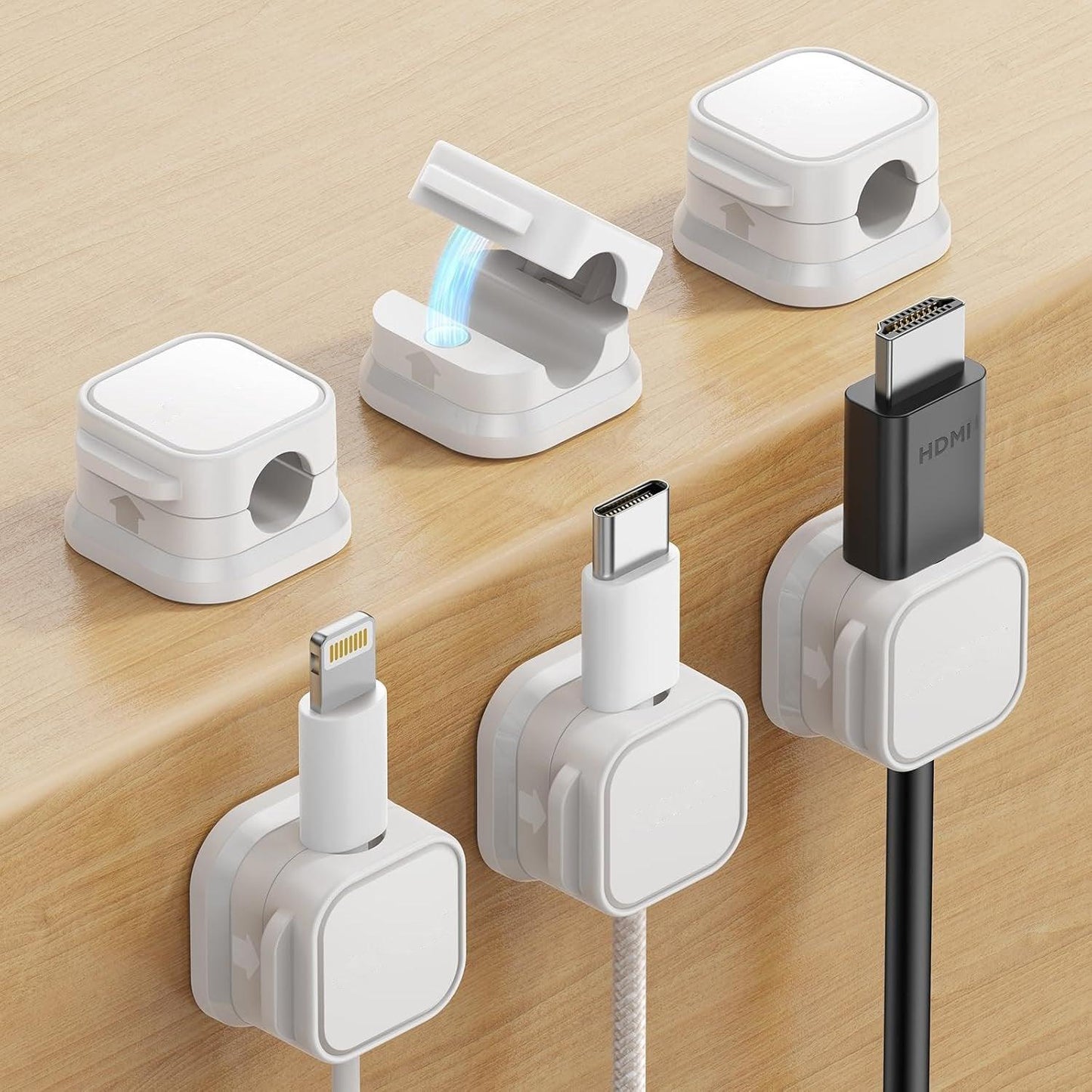 Magnetic Cable Organizer for a Clutter-Free Space