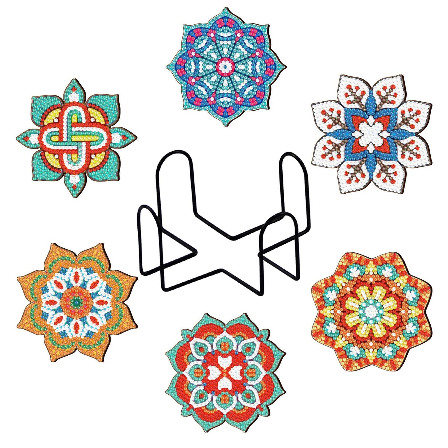 Creative Coasters to Beautify Your Home - Honeycomb Design