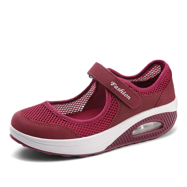 Casual Women's Footwear with Mesh Design