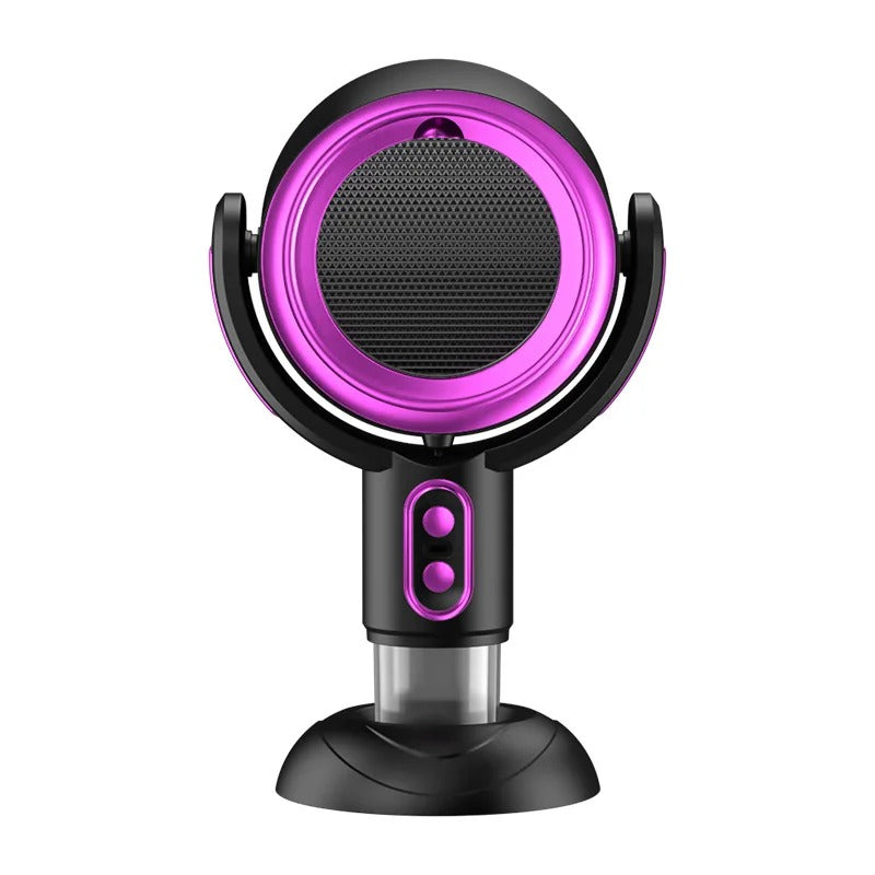 Portable Air Purifier Fan with Ion Technology and USB Charger