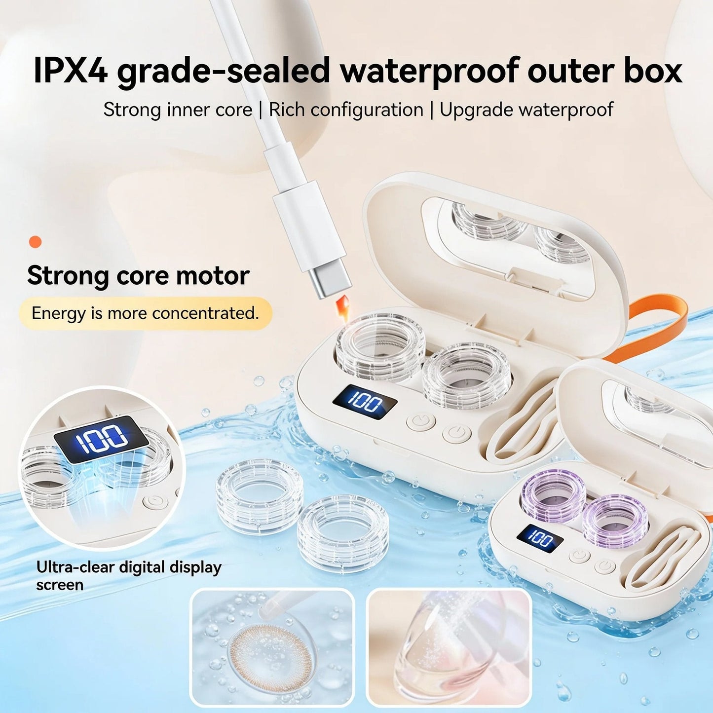 Instant Clear Lenses for Sharp, Crystal-Clear Vision