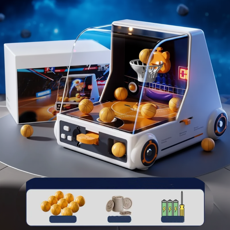 Instant Arcade Basketball Fun for Enhanced Focus and Coordination