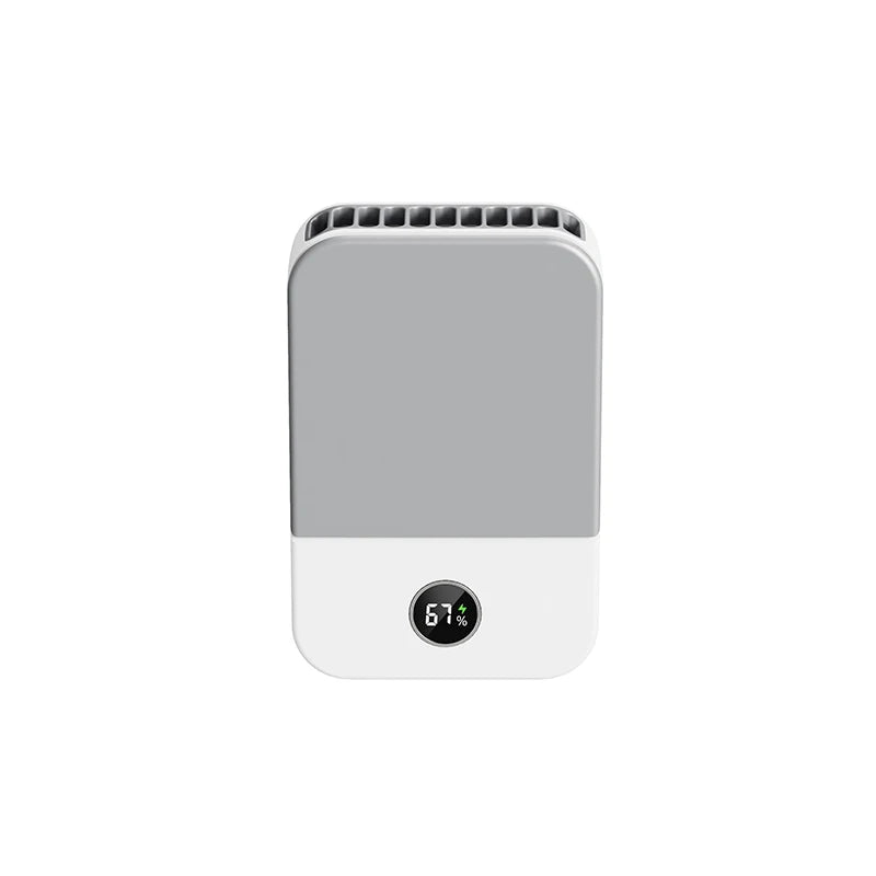 Mini Fan with Neck and Waist Clip Design | 2000 mAh Battery | 3-Speed USB-C