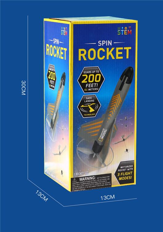 Kids' Rocket Launcher Toy – Space Gift for Boys and Girls
