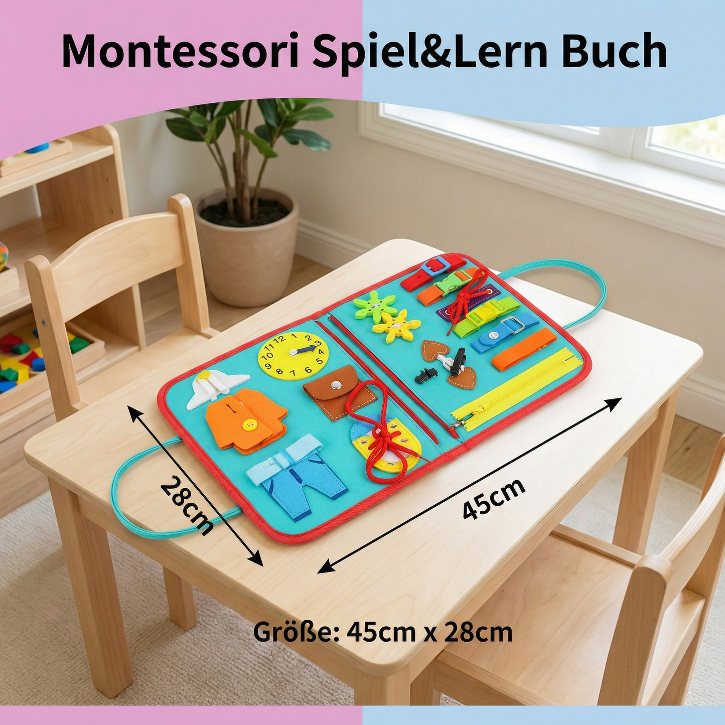 Montessori Learning and Play Book