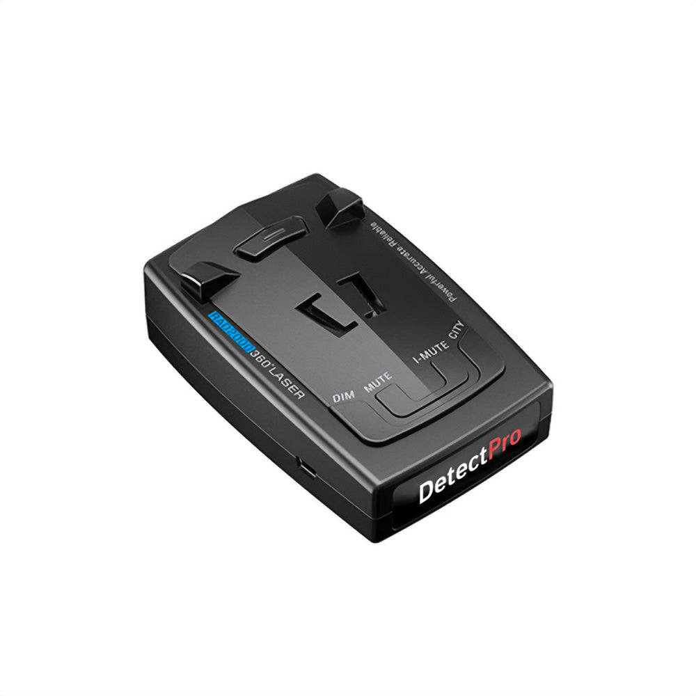 Radar Detector with Voice Notifications and False Alert Reduction