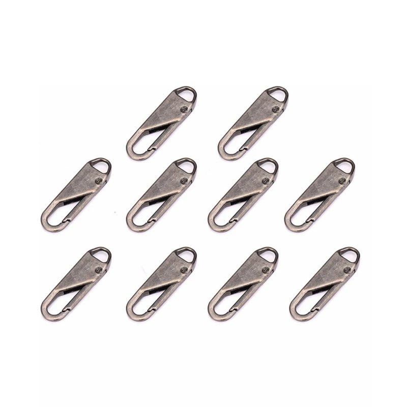Metal Zipper Repair Clip – QuickFixMate for Jackets, Luggage & Backpacks | Installs in Seconds Without Tools | 5+5 Bundle