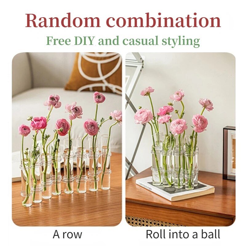 50% Off | Foldable Tube Flower Vase - Last Day Discount
