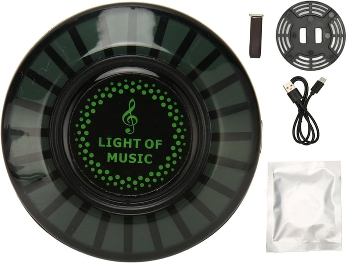 Portable RGB Sound Activation Light for On-the-Go Fun