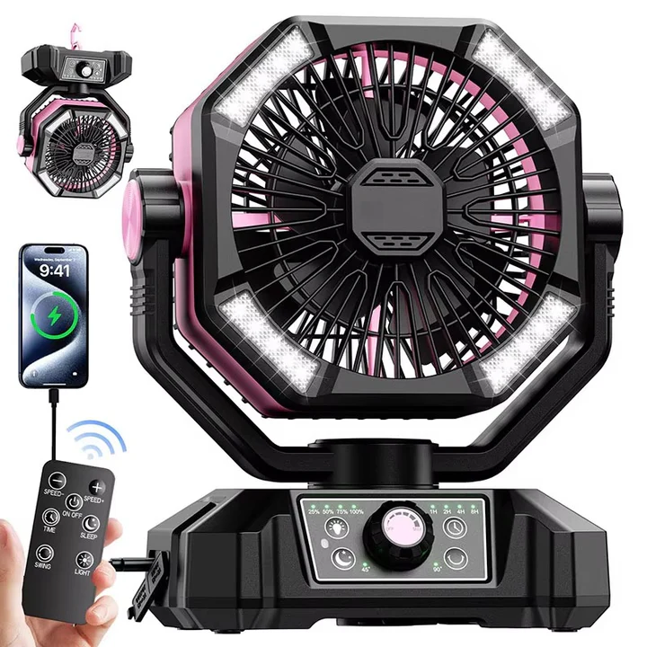 Compact Outdoor Cooling Fan for Camping Use