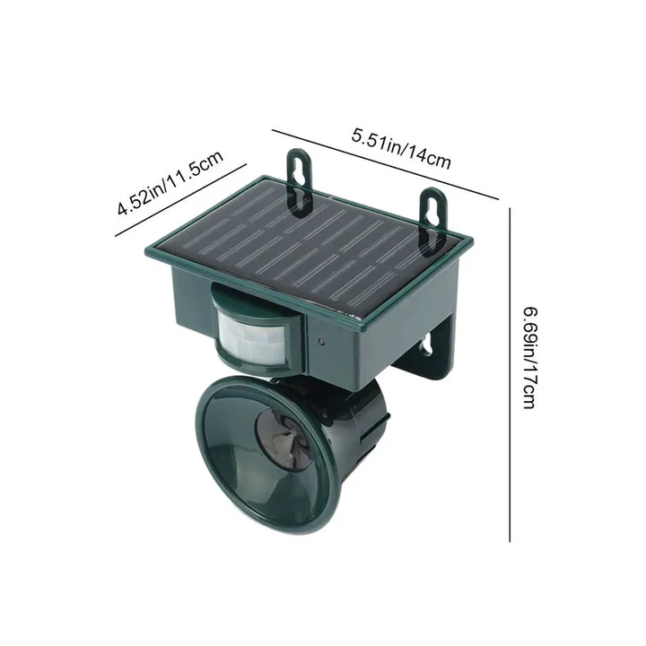 Bird Deterrent for Crows with Motion Sensor Technology