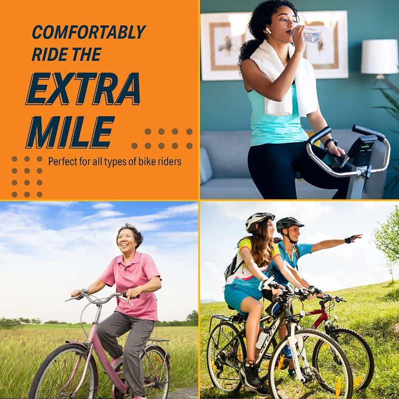 Ultra-Comfort Gel Seat Cover for Stationary Bikes