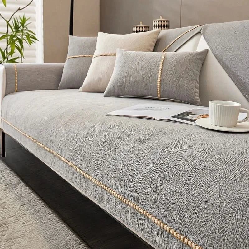 High-Quality Linen Sofa Cover