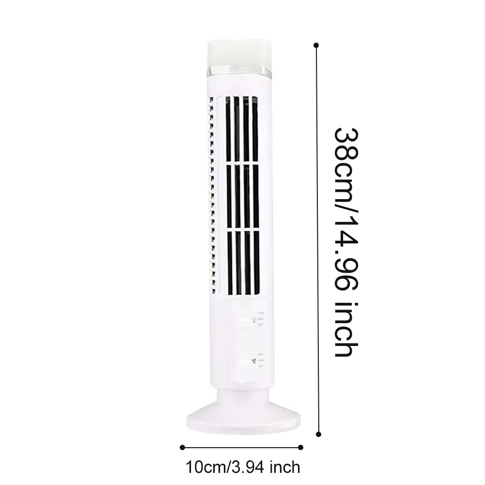 Bladeless Fan with USB Power – Stylish and Safe Airflow Device