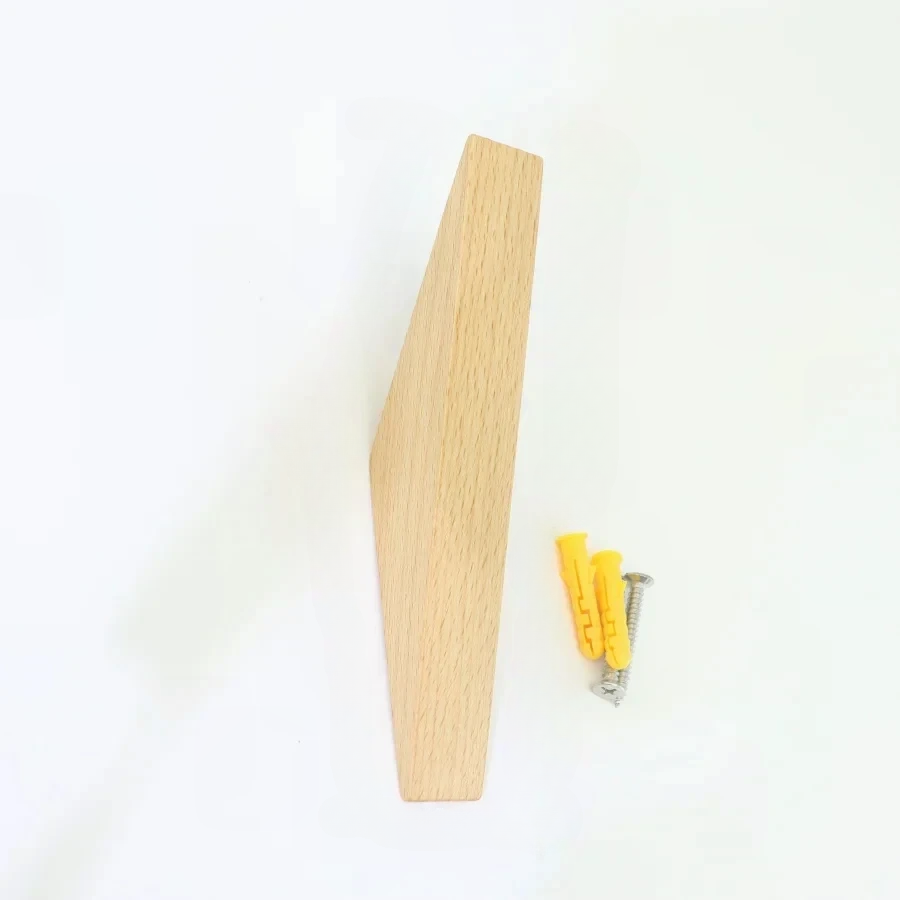 Decorative Coat Holder with Wooden Hook