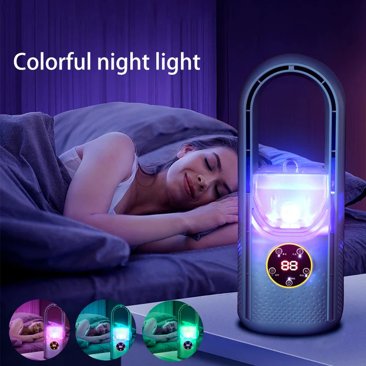 Portable Bladeless Air Conditioner for Home and Office – Quiet Operation