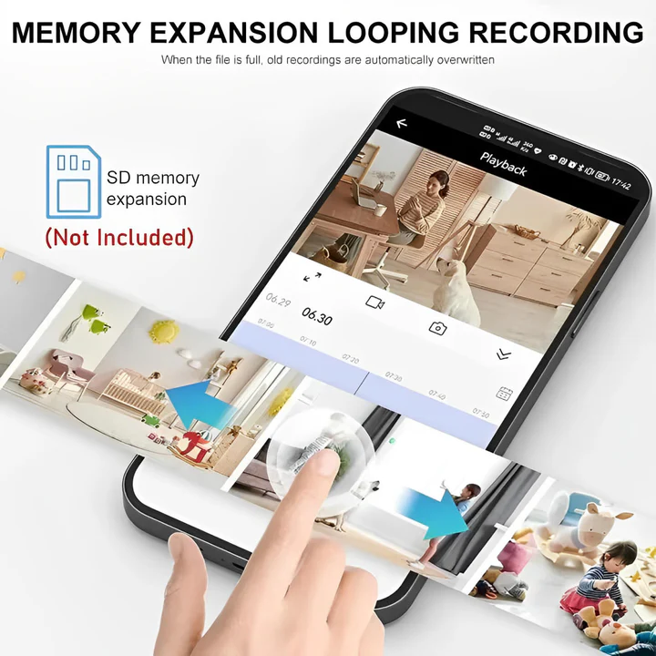 Compact Wireless Security Camera - Mini Size