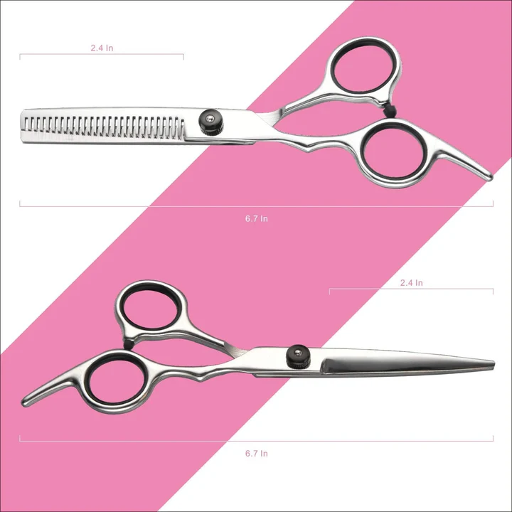 Precision Hair Cutting and Thinning Scissors for Stylish Looks