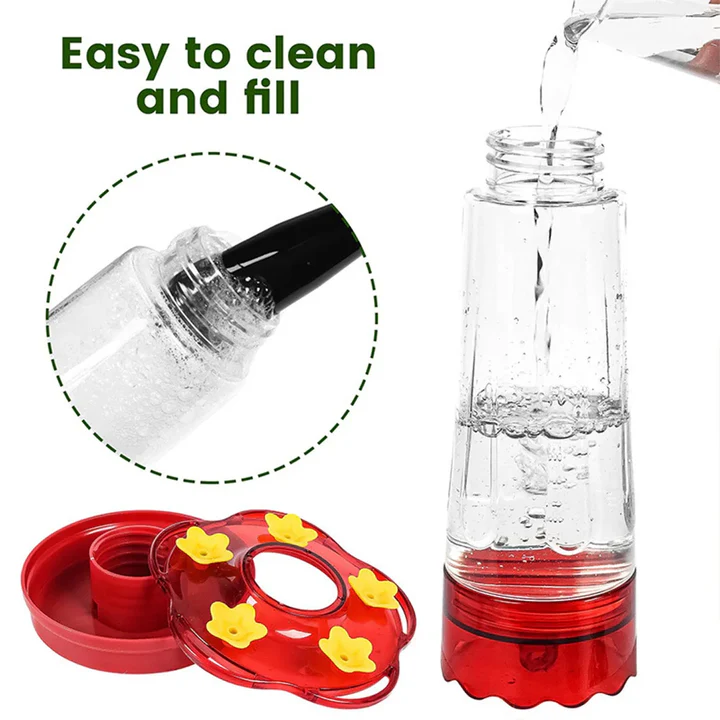 Large Bird Feeder with Hook – High Capacity Design