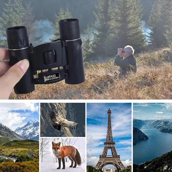 Military Grade HD Binoculars 40x22 for Professional Use