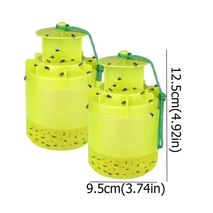 Durable Outdoor Fly Trap – Reusable Heavy-Duty Design