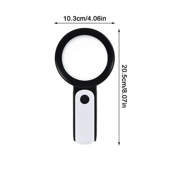 30x Magnifying Lens for Elderly Users